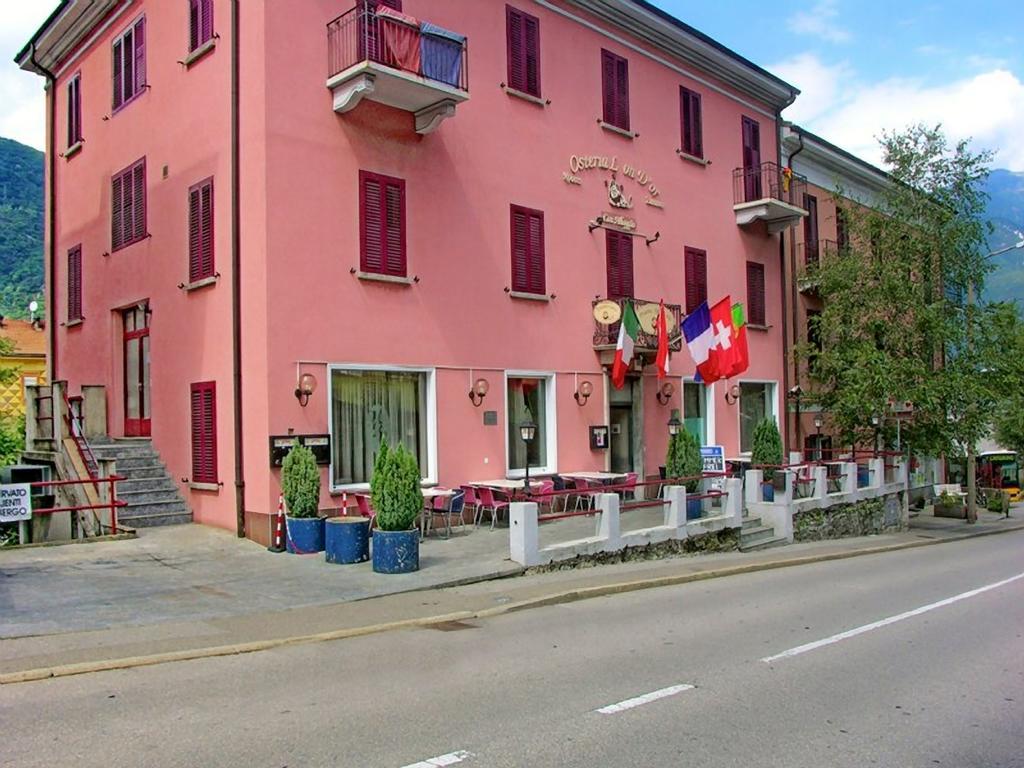 Osteria Leon Doro Hotel Bellinzona Kültér fotó